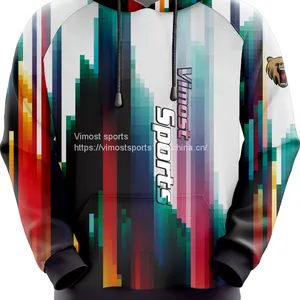 Customized Sublimation Hoodie of Black Strings With Cool Style thumbnail-1