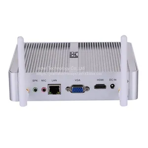 Partaker Cheapest Fanless Mini PC Windows 10 Pro Intel Core i5 4200Y i3 4020Y Barebone Computer DDR3L HTPC WiFi thumbnail-4