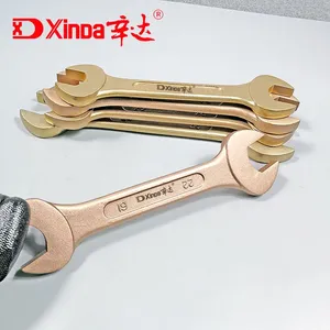 Xinda Non-sparking Open Wrench Double End Copper Alloy Explosion-proof Hand Tools thumbnail-3