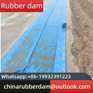 Rubber Airbag Support Steel Plate Dam Spot Gas Shield Steel Gate Landscape Dam thumbnail-4