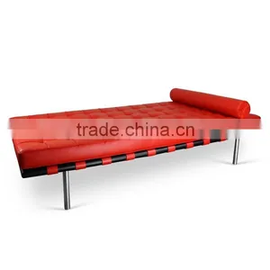 Bedroom Furniture PU Leather 1.85m Barcelona Sofa Bed thumbnail-1