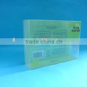 Green PET Box for Travel Set Packaging, Plastic Box for Gift Packaging thumbnail-1