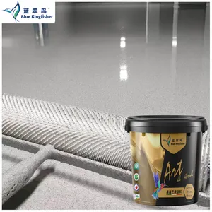 Blue Kingfisher Epoxy Floor Paint is a Good Helper for Floor Renovation and Decoration thumbnail-5