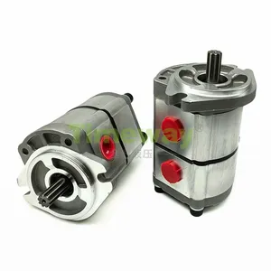 PGP Series Hydraulic Gear Pump PGP51055SLP PGP510103SLP High Pressure Double Pump for Mini Excavator thumbnail-1