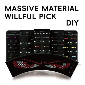 K18 Factory Wholesale New Condition APP Controlled RGB OLED Flexible Display Sign Board for Cars 1-Year Other Car Light thumbnail-2