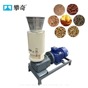 Flat Die Wood Pellet Machine Straw Pellet Machine Vertical Biomass Pellet Machine thumbnail-1