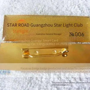 Price for Name Tag Production, Price for Metal Name Tag Production, Price for Metal Employee Name Tag Production thumbnail-1