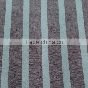 55% Linen 45% Cotton Fabric Stripe thumbnail-1
