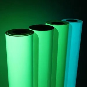 PET Photoluminescent Film, High Brightness Long Afterglow Glow-in-the-Dark Tape, Printable PVC Luminous Film thumbnail-1