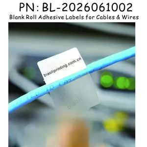 Blank Roll Adhesive Labels for Cables & Wires thumbnail-1