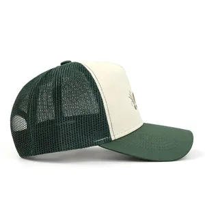 Custom 5 Panel Embroidery Cotton Mesh Animal Baseball Cap Trucker Cap Snapback Sports Adjustable Gorras Cap thumbnail-3