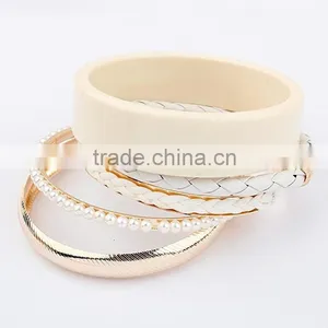 Fashion Trends Jewellery Candy Colorful Charms Bangles And Bracelets Set Quality Choice thumbnail-5