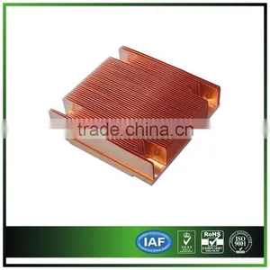 Copper Skiving Fin Heat Sink for Telecom Equipment thumbnail-1