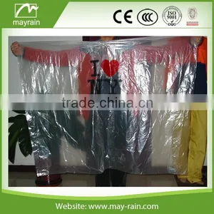 Updated Low Price Pe Rain Poncho With 1 Colour Printing thumbnail-1