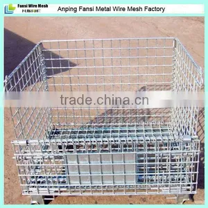 Collapsible Zinc Plated Storage Steel Pallet Quality Choice thumbnail-1