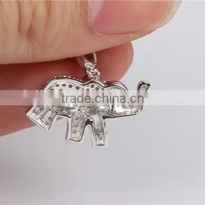 OEM Mirco Pave Diamond 925 Sterling Silver Fashion Pendant Jewelry Wholesale thumbnail-4