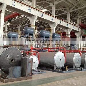 Horizontal Furnace Oil and Gas Double Fuel Fired Thermal Oil Boiler thumbnail-6