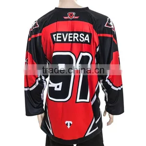 Custom Sublimated Polyester Ice Hockey Shirts Sportswear Manufacturer thumbnail-2