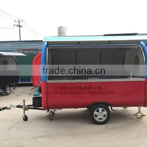 SLUNG Mobile Food Trailer Food Truck Multi-functional Mobile Food Trucks Food Vending Mobile Kitchen Concession Catering Trailer thumbnail-6