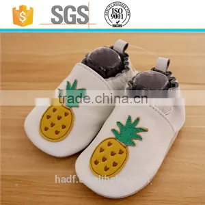 Wholesale Girl Boy Kids Sheep Leather Baby Shoes Moccasins thumbnail-1