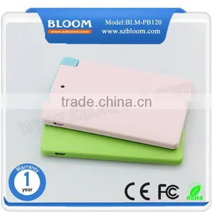 With Charging Cable Power Bank 4000mah for Iphone ,cheapest Oem Brand Credit Card Power Bank 4000mah for Iphone thumbnail-3