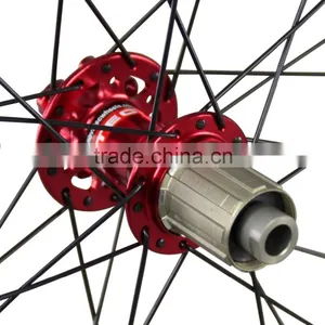 2016 New Carbon Beadless Wheelset 50mm Wide 650b+ Carbon Wheels for 27.5 Plus Bikes Tubeless Compatible Quality Choice thumbnail-3