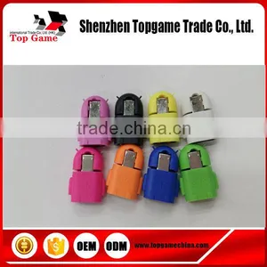 Single Card Slots Robot OTG USB 2.0 Card Reader For Android Smart Phone thumbnail-3
