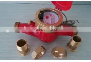Hot Sale Multi Jet Dry Dial 1 Inch Output Pulse Water Flow Meter Remote Reading thumbnail-1
