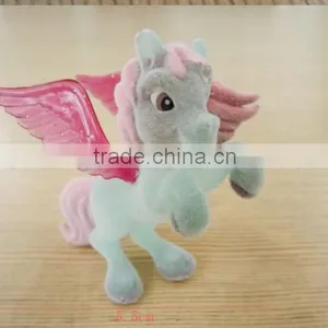 Nice Plastic Flocked Animal Horse Toy for Kids thumbnail-4
