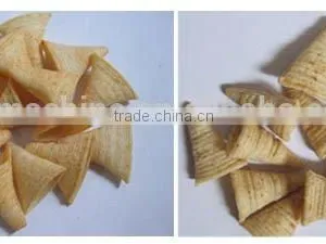 Extruded Fried Snack Food 3D Flour Bugles Chips Making Machine thumbnail-6