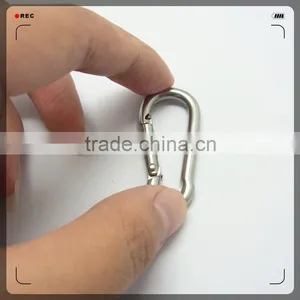 DongguanJinyu 40mm Small Stainless Steel Carabiner/hardware Snap Hook/s Carabiner thumbnail-2