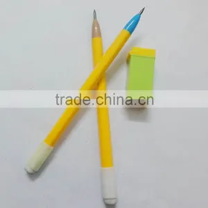 Imitating Wooden Mechanical Pencil With Eraser thumbnail-1