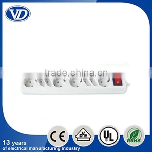 Euro Extension Socket, Plug Socket, Electrical Switch Socket thumbnail-1