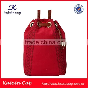 Small Quantity Acceptable High Quality Wholesale Custom Leather Strap Backpack Production thumbnail-2