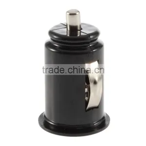 Micro Auto Universal Dual 2 Port USB Car Charger For IPhone IPad IPod 3.1A Mini Car Charger Adapter / Cigar Socket Black thumbnail-4