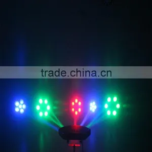 8X3W LED Effect Light Beam Light Dj Disco Club Party Wedding Stage Effect Lighting thumbnail-6