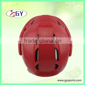 Safety Ice Hockey Helmet With Wire Cage Face Mask thumbnail-4