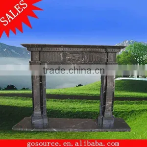 Black Marble Fireplace thumbnail-1
