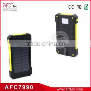 Ourdoor 8000mAh High Quality Waterproof Power Bank Solar Charger for Laptop Quality Choice thumbnail-1