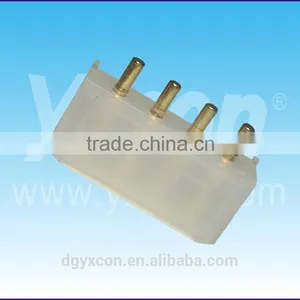 Dongguan Manufacturer 4pin 180 Degree Single Row Wafer Connector thumbnail-2