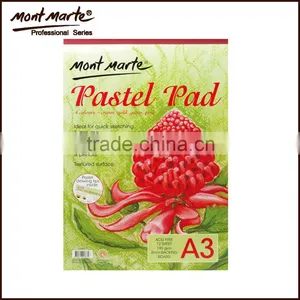 High Quality A3 190gsm 12Sheet Pastle Pad Drawing Paper thumbnail-1