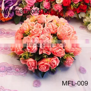 Hot Sale Artificial Rose Flower Wedding Flower for Wedding Decoratio,party Home or Hotel Decoration(MFL-009) thumbnail-2