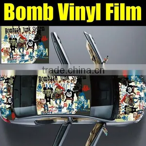 Bomb Vinyl Film For Auto Body Wrapping 1.52*30m thumbnail-1