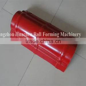 Aluminum Metal Roof Ridge Cap Making Machine thumbnail-3