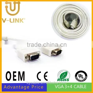 V-LINK VGA Male to Male VGA to VGA Cable for Computer, Game Console and Monitor thumbnail-1