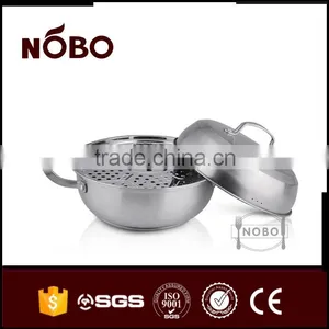 IRON MAN 2 Layer Multifunctional Stainless Steel Stock/steamer Pot thumbnail-3