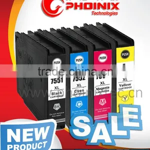 Compatible Printing Inkjet Cartridge T7551~T7554 for Epson WF-8090DW/8510DWF/8010DW thumbnail-1
