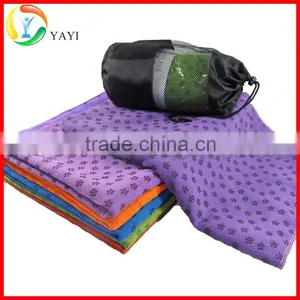 Yoga Pilates Exercise Microfiber Non Skid Yoga Mat Towel thumbnail-1