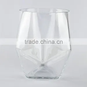 Diamond Shaped 2015 New Design Rock Shot Whisky Tumbler Glass thumbnail-1