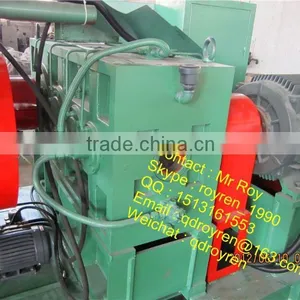 GOLDEN SUPPLIER Waste Tire Recycling Rubber Cracker Machine Waste Tire Rubber Powder Processing Machines thumbnail-4
